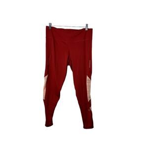 Adidas HOW WE DO 7/8 LIGHT TIGHTS Active Maroon / Glow Pink Women's Medium New